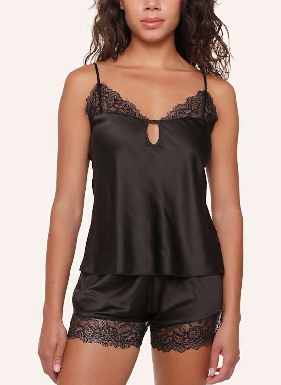 LINGADORE Top + korte broek ZWART