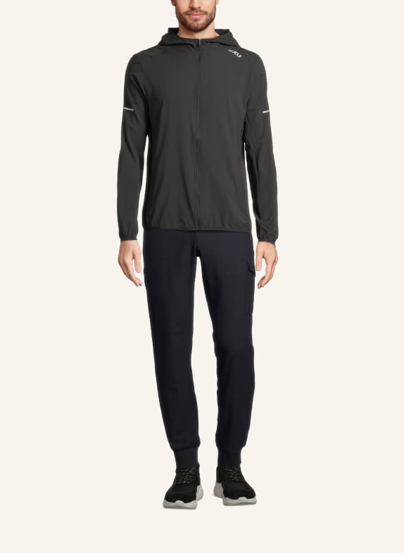 2XU Laufjacke AERO JACKET SCHWARZ