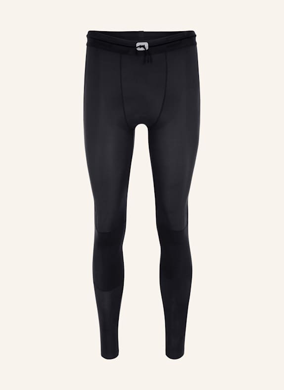 SKINS Kompressionshose S5 LONG TIGHTS SCHWARZ