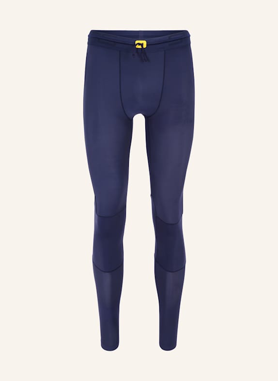 SKINS Kompressionshose S5 LONG TIGHTS DUNKELBLAU