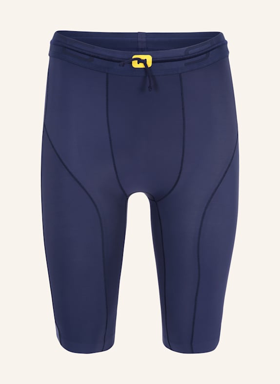 SKINS Kompressionshose S5 HALF TIGHTS DUNKELBLAU