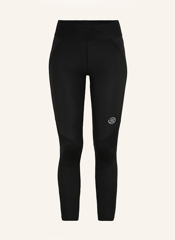 SKINS 7/8-Lauftights S3 LONG TIGHTS SCHWARZ