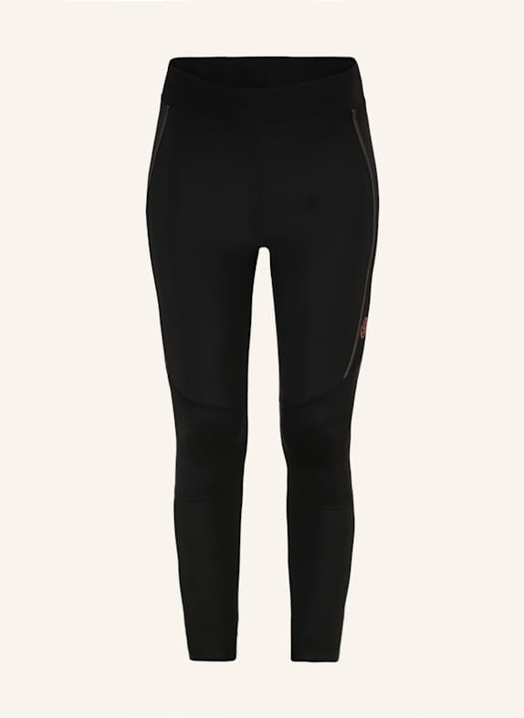 SKINS Kompressionshose S5 LONG TIGHTS SCHWARZ
