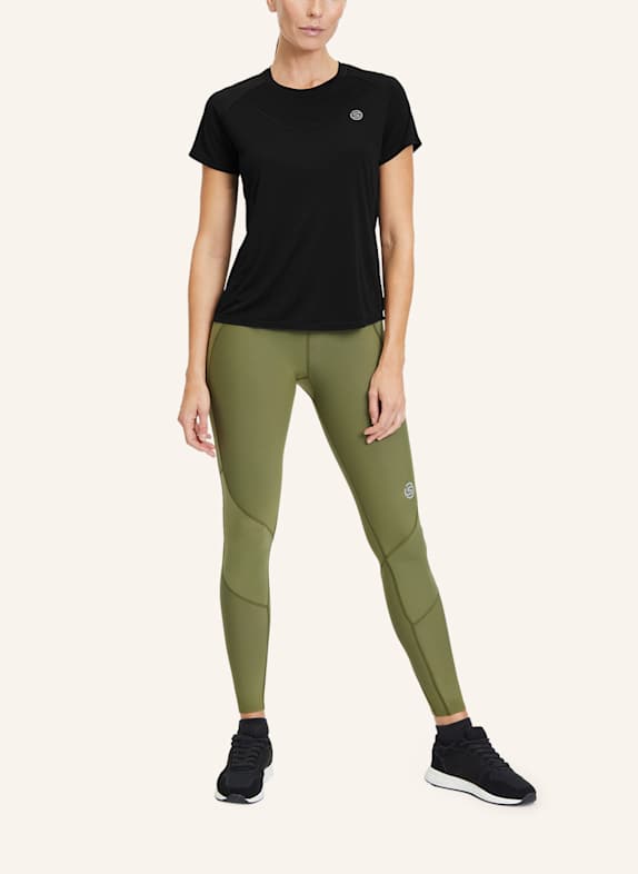 SKINS T-Shirt S3 SHORT SLEEVE TOP SCHWARZ