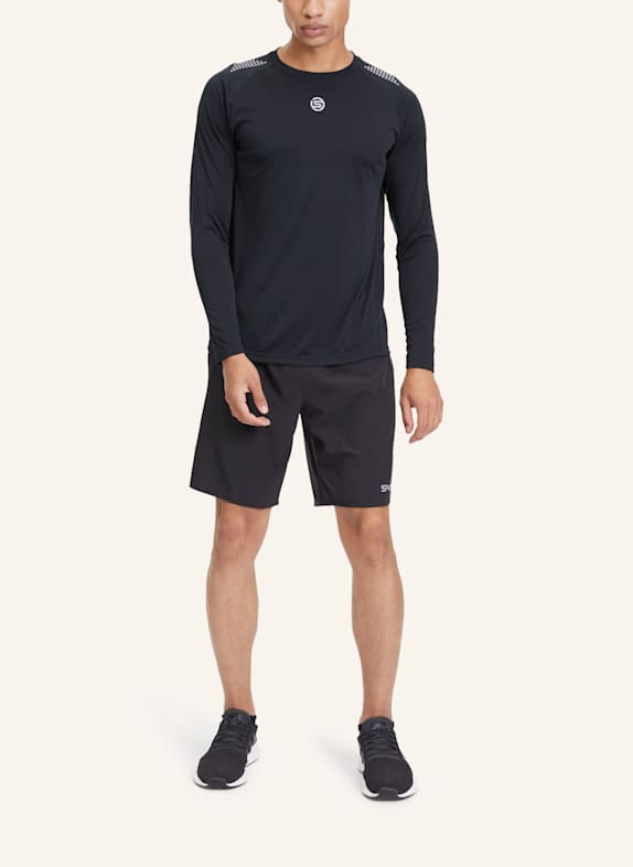 SKINS Longsleeve S3 LONG SLEEVE TOP SCHWARZ