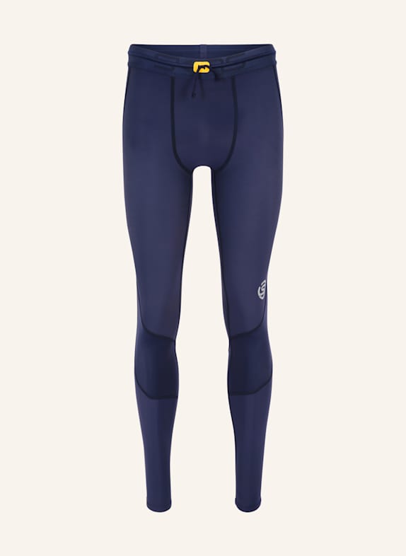 SKINS Kompressionshose S3 LONG TIGHTS DUNKELBLAU