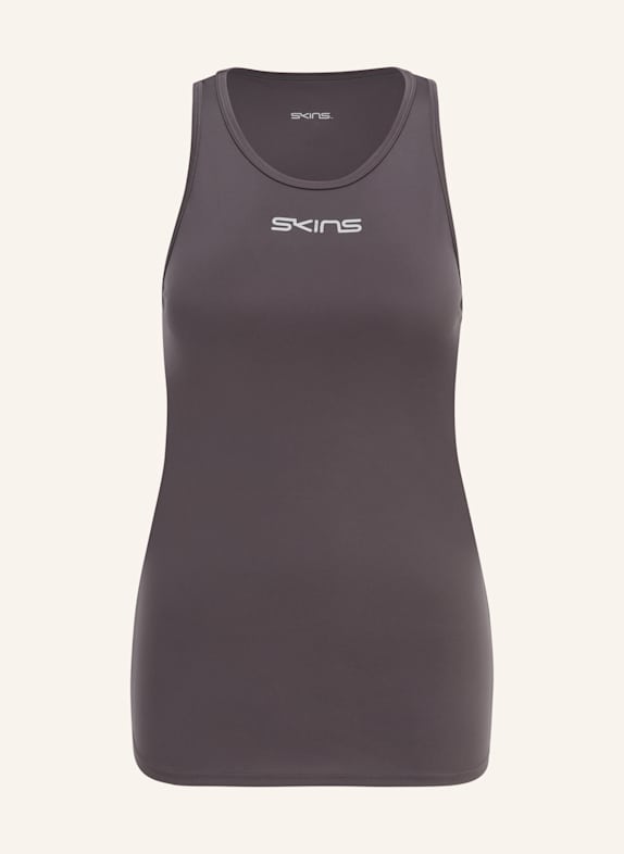 SKINS Tanktop S3 TANK DUNKELGRAU
