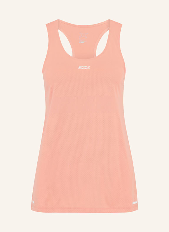 2XU Laufshirt LIGHT SPEED TECH SINGLET HELLORANGE