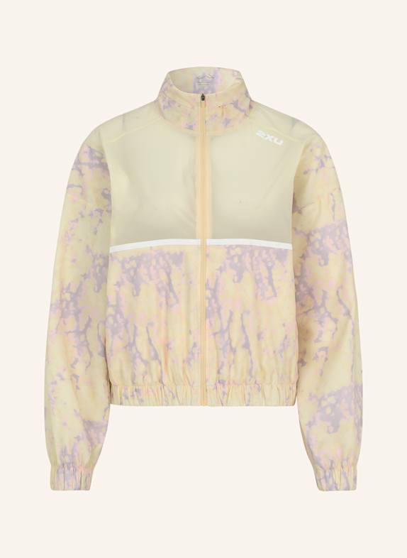 2XU Laufjacke AERO SHEER WINDBREAKER GELB