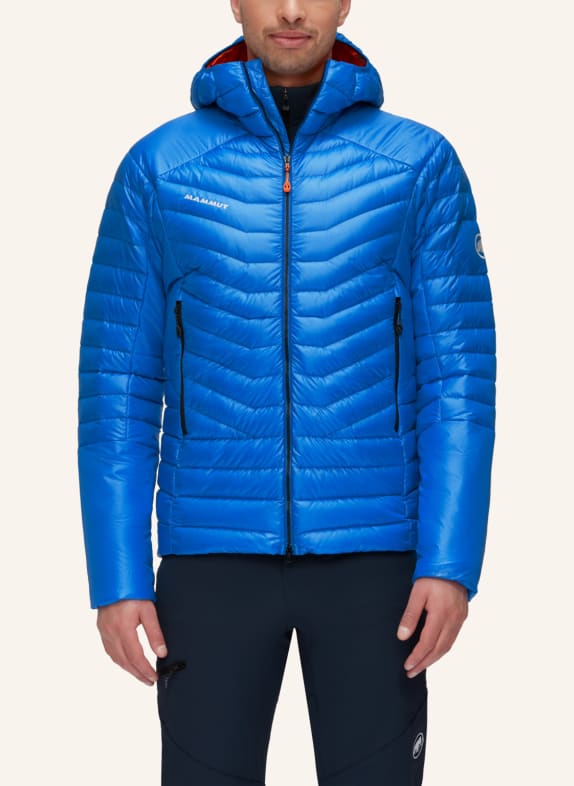 MAMMUT Daunenjacke EIGERJOCH ADVANCED mit Kapuze BLAU