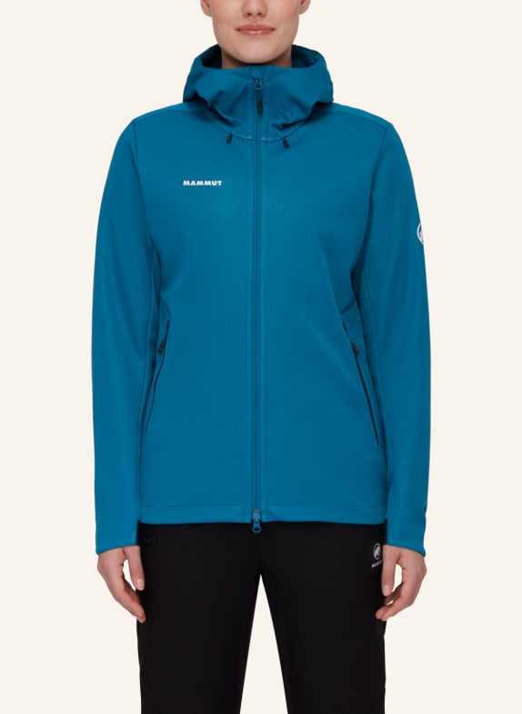 MAMMUT Softshell-Jacke ULTIMATE VII BLAU