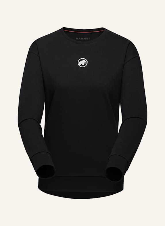 MAMMUT Midlayer Pullover MAMMUT CORE CREW NECK ORIGINAL SCHWARZ