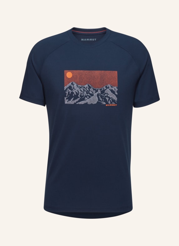 MAMMUT Mammut Mountain T-Shirt Men Trilogy BLAU
