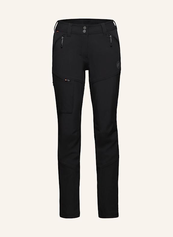 MAMMUT Mammut Zinal Guide SO Hybrid Pants Women SCHWARZ