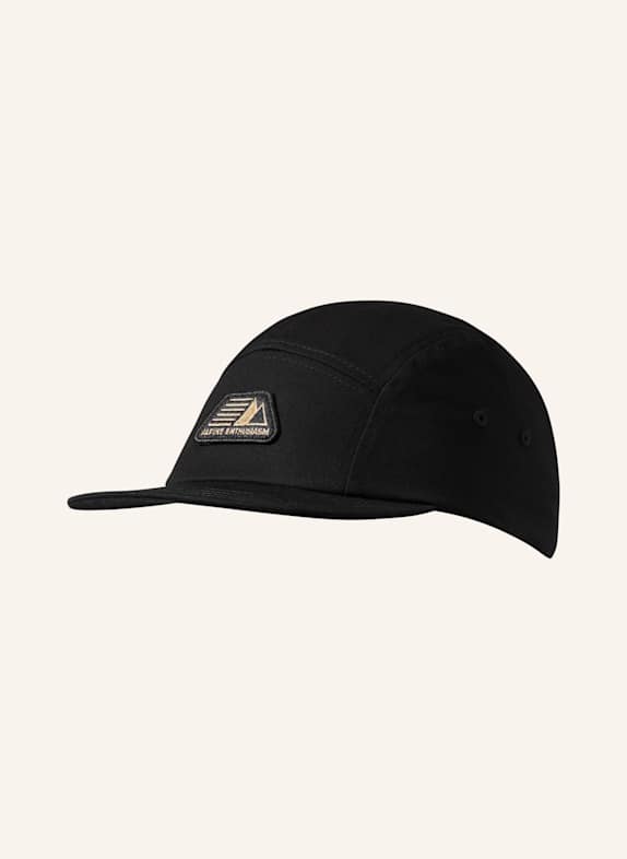 MAMMUT Five Panel Cotton Cap SCHWARZ