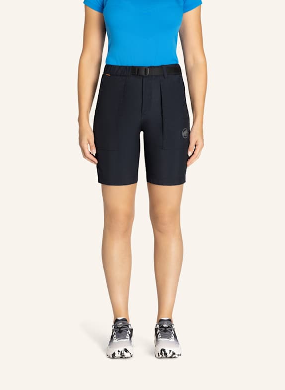 MAMMUT Hiking Cargo Shorts Women SCHWARZ