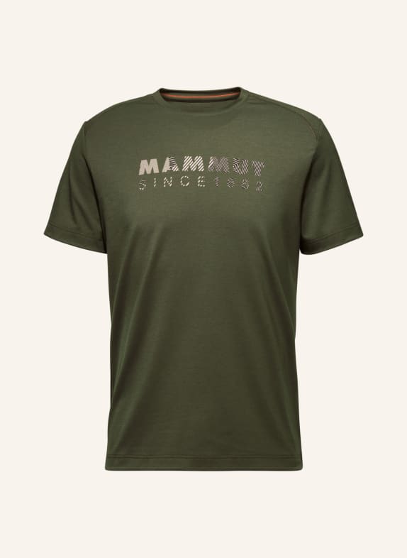 MAMMUT Mammut Trovat T-Shirt Men Logo GRÜN