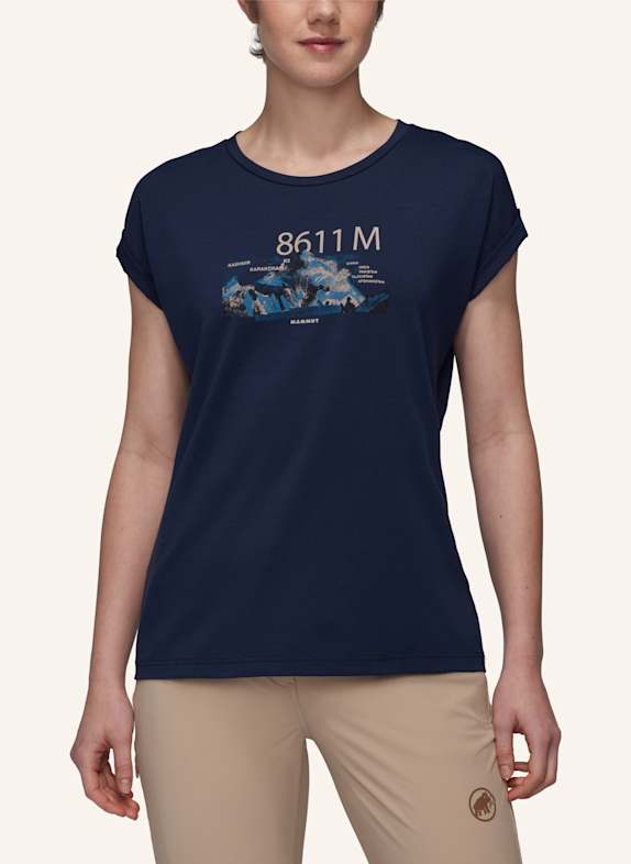 MAMMUT T-Shirt MOUNTAIN 8611 BLAU