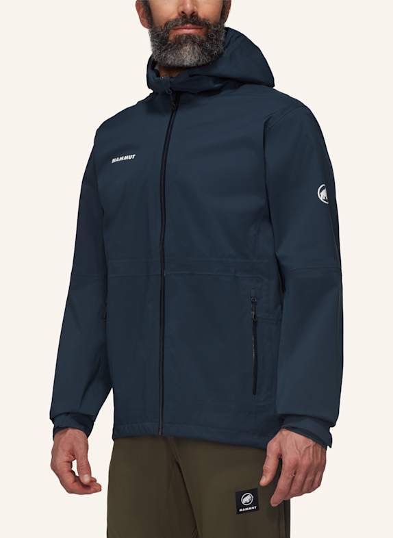 MAMMUT Hardshell-Jacke LINARD GUIDE HS BLAU