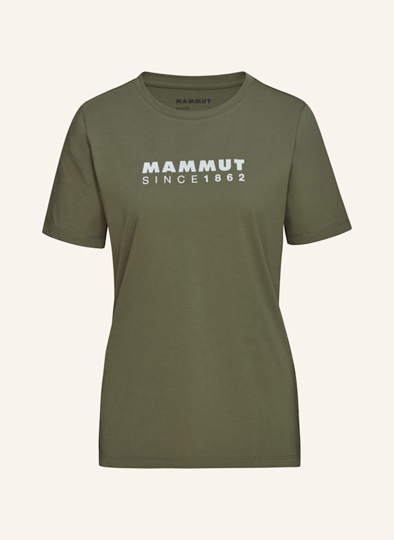 MAMMUT Mammut Mammut Core T-Shirt Women Logo GRÜN