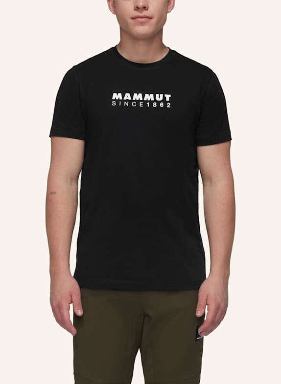 MAMMUT T-Shirt CORE LOGO SCHWARZ