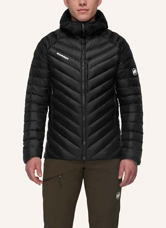 MAMMUT Daunenjacke BROAD PEAK mit Kapuze SCHWARZ