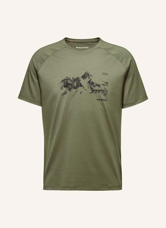 MAMMUT Mammut Mountain T-Shirt Men 8035m GRÜN