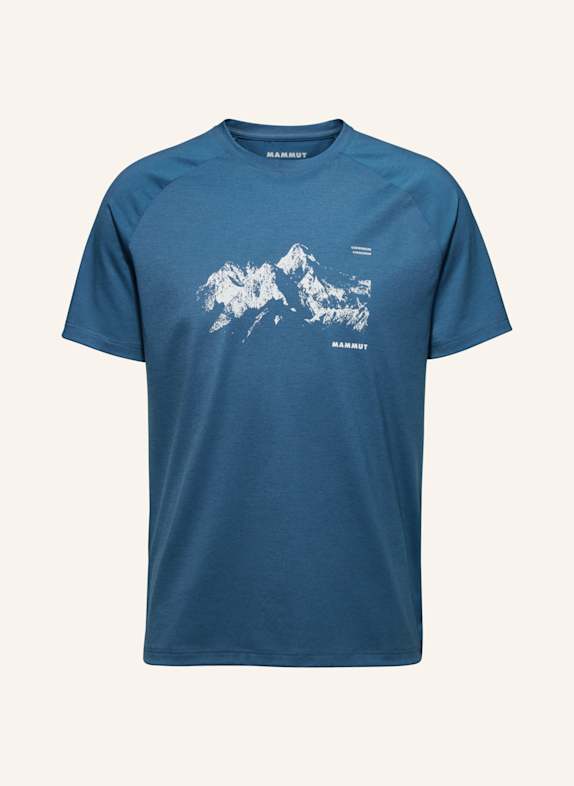 MAMMUT Mammut Mountain T-Shirt Men 8035m BLAU