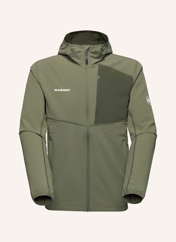 MAMMUT Midlayerjacke MADRIS LIGHT ML mit Kapuze GRÜN
