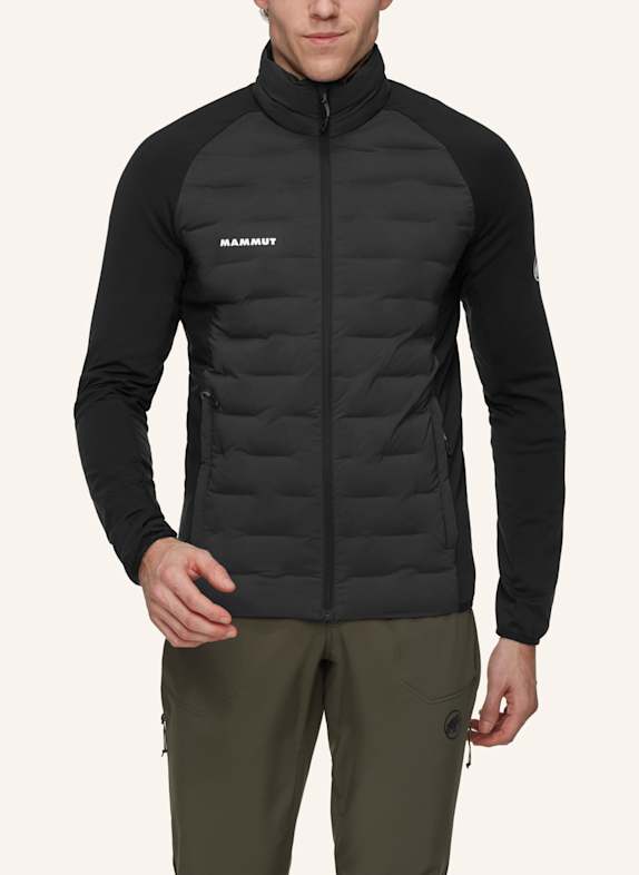 MAMMUT Hybrid-Steppjacke SENDER IN SCHWARZ
