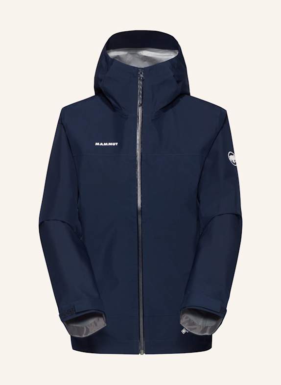 MAMMUT Hardshell-Jacke CRATER LIGHT HS HOODED BLAU