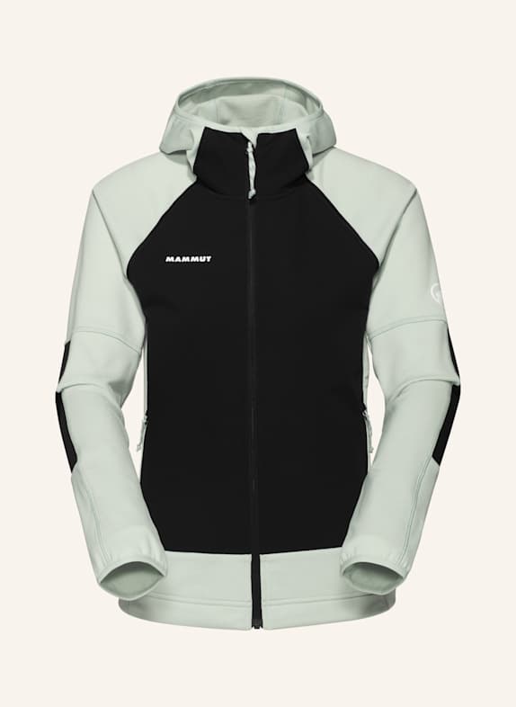 MAMMUT Midlayer-Jacke MASSONE ML HOODED GELB