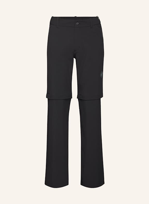 MAMMUT Mammut Hiking V Zip Off Pants Men SCHWARZ