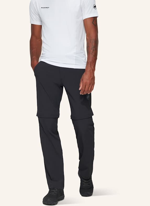 MAMMUT Hose HIKING V ZIP OFF SCHWARZ