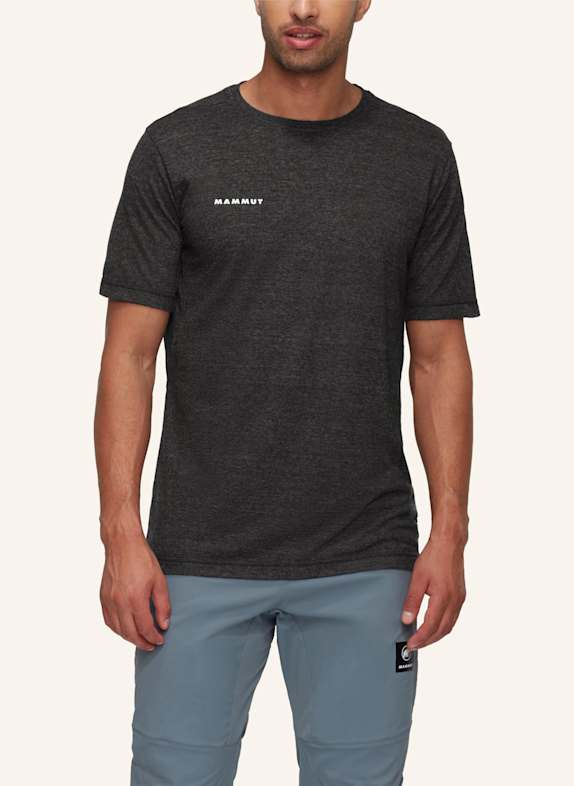 MAMMUT Funktionsshirt MASSONE LIGHT SCHWARZ