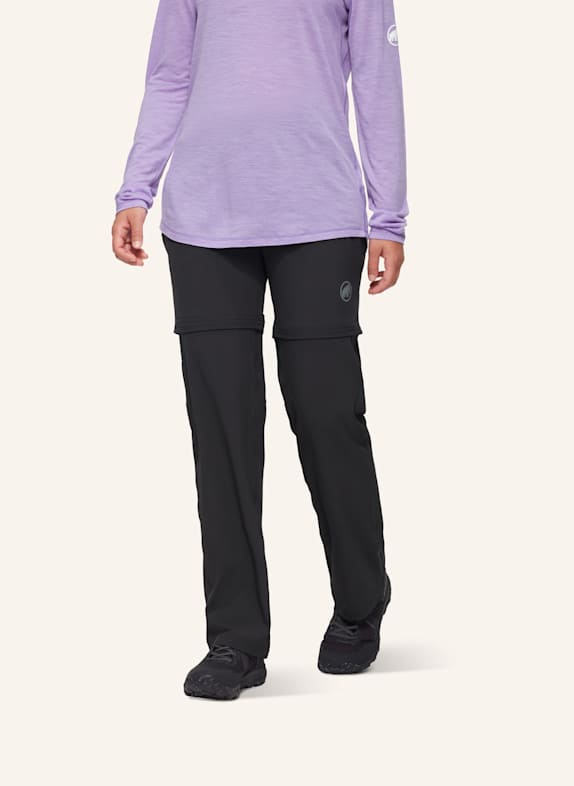 MAMMUT Hose HIKING V ZIP OFF SCHWARZ