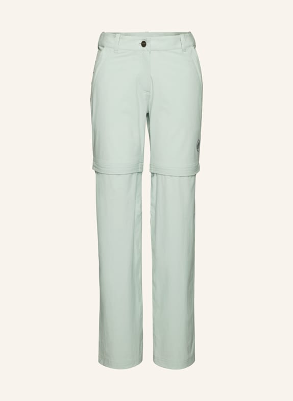 MAMMUT Wanderhose HIKING ZIP OFF V GRÜN