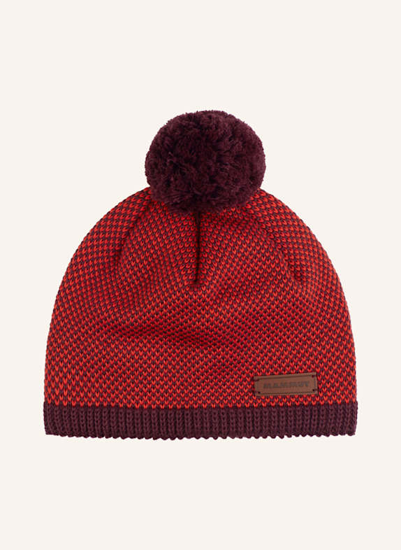MAMMUT Beanie SNOW ROT