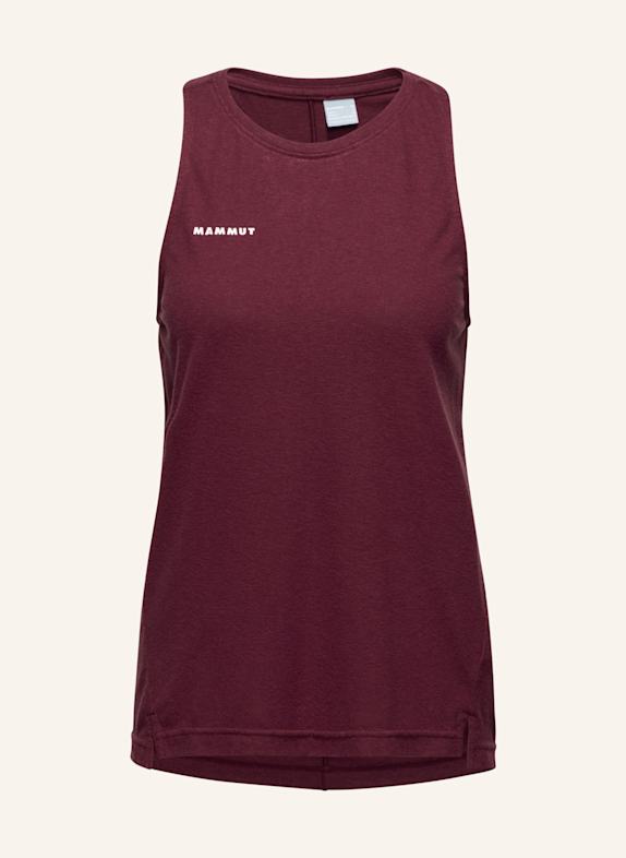 MAMMUT Tanktop MASSONE LIGHT ROT