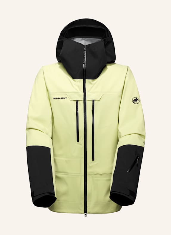 MAMMUT Hardshelljacke HALDIGRAT LIGHT HS mit Kapuze GELB