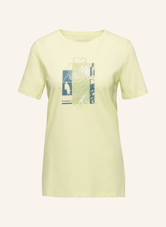 MAMMUT T-Shirt MAMMUT CORE ALPINE FLOWER GELB