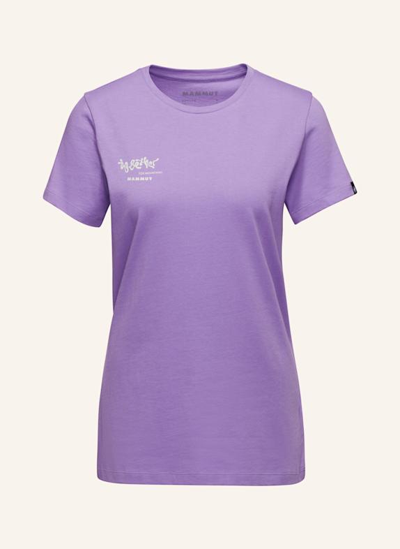 MAMMUT T-Shirt MASSONE TOGETHER LILA