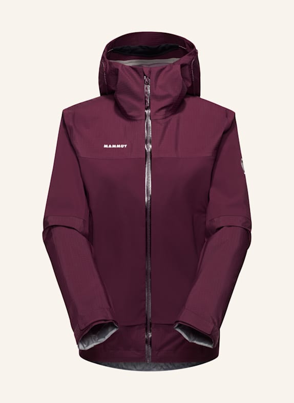 MAMMUT Hardshelljacke DUCAN GUIDE HS mit Kapuze ROT