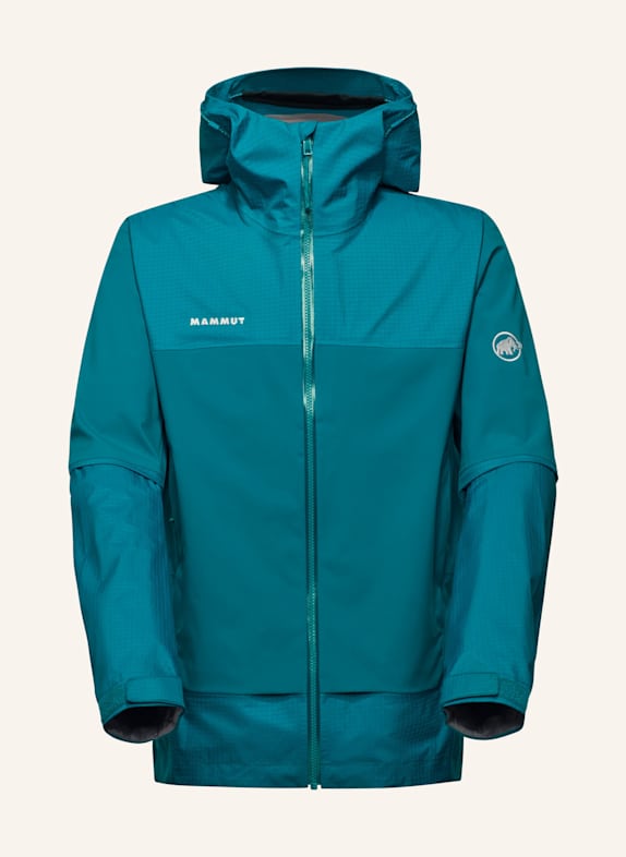 MAMMUT Hardshell-Jacke DUCAN GUIDE HS HOODED GRÜN