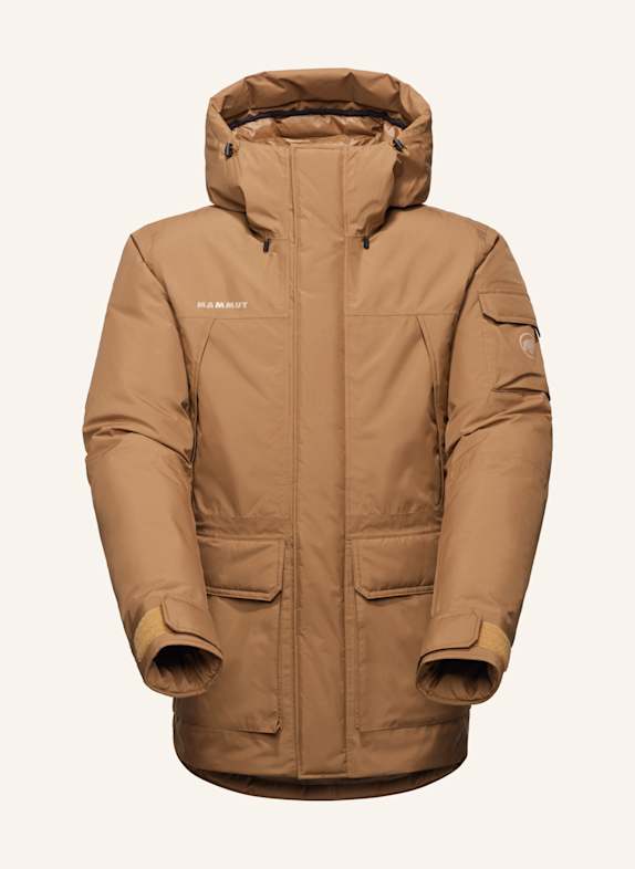 MAMMUT Winterjacke OBELISK GORE-TEX HS THERMO BRAUN