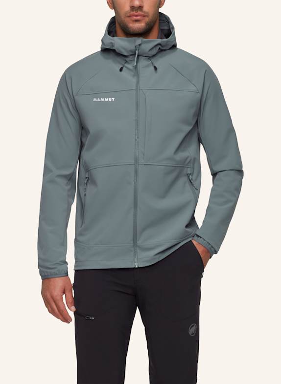 MAMMUT Softshell-Jacke ULTIMATE COMFORT GRAU