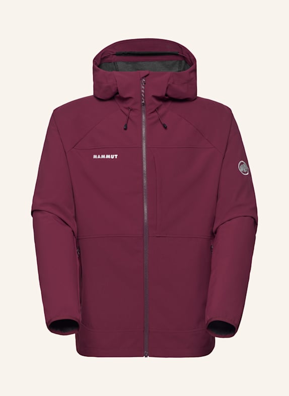 MAMMUT Ultimate Comfort SO Hooded Jacket Men ROT