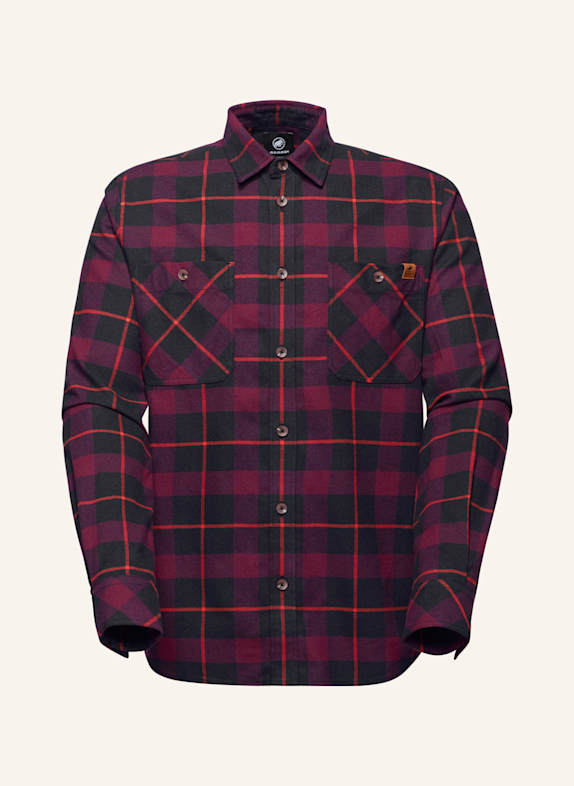 MAMMUT Langarmshirt ALVRA SCHWARZ