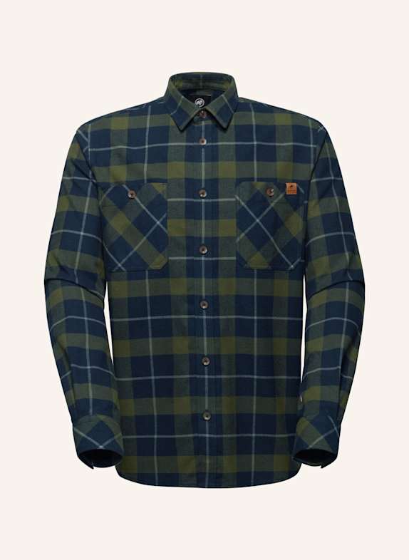 MAMMUT Langarmshirt ALVRA BLAU