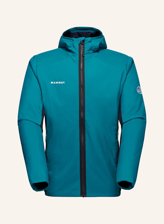 MAMMUT Hybridjacke RIME LIGHT IN HYBRID mit Kapuze GRÜN